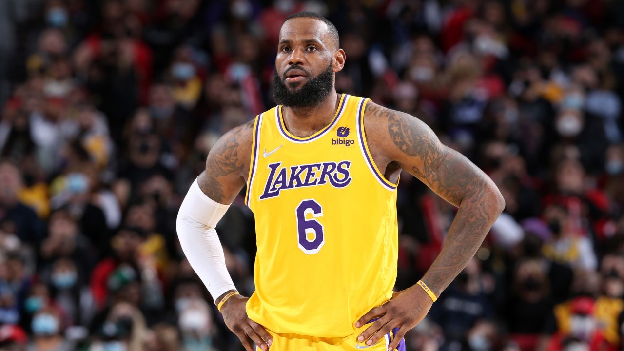 James has starred in spite of the Lakers' struggles this season.