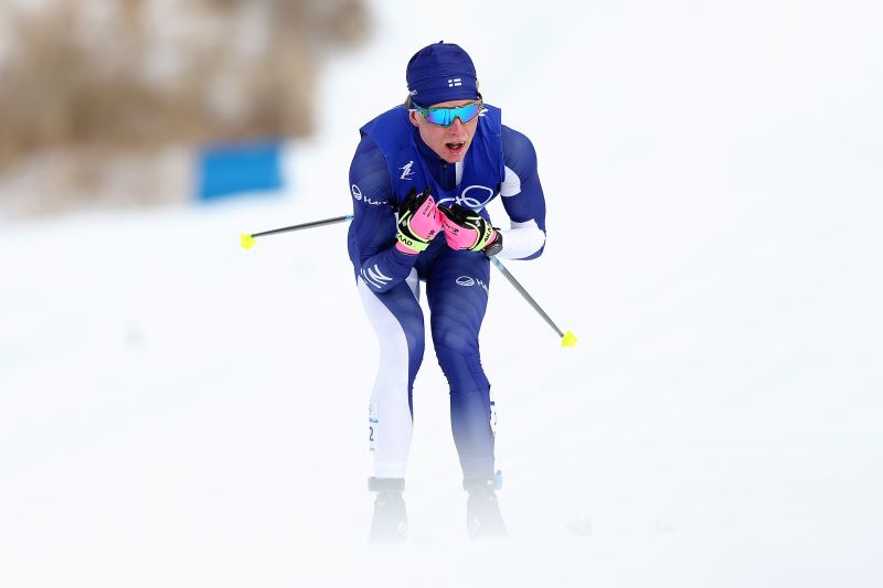 Remi Lindholm Cross-country skier suffers frozen penis at Beijing 2022 CNN