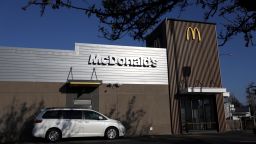 A drive-thru at a McDonald's restaurant on January 27, 2022 in El Cerrito, California. 