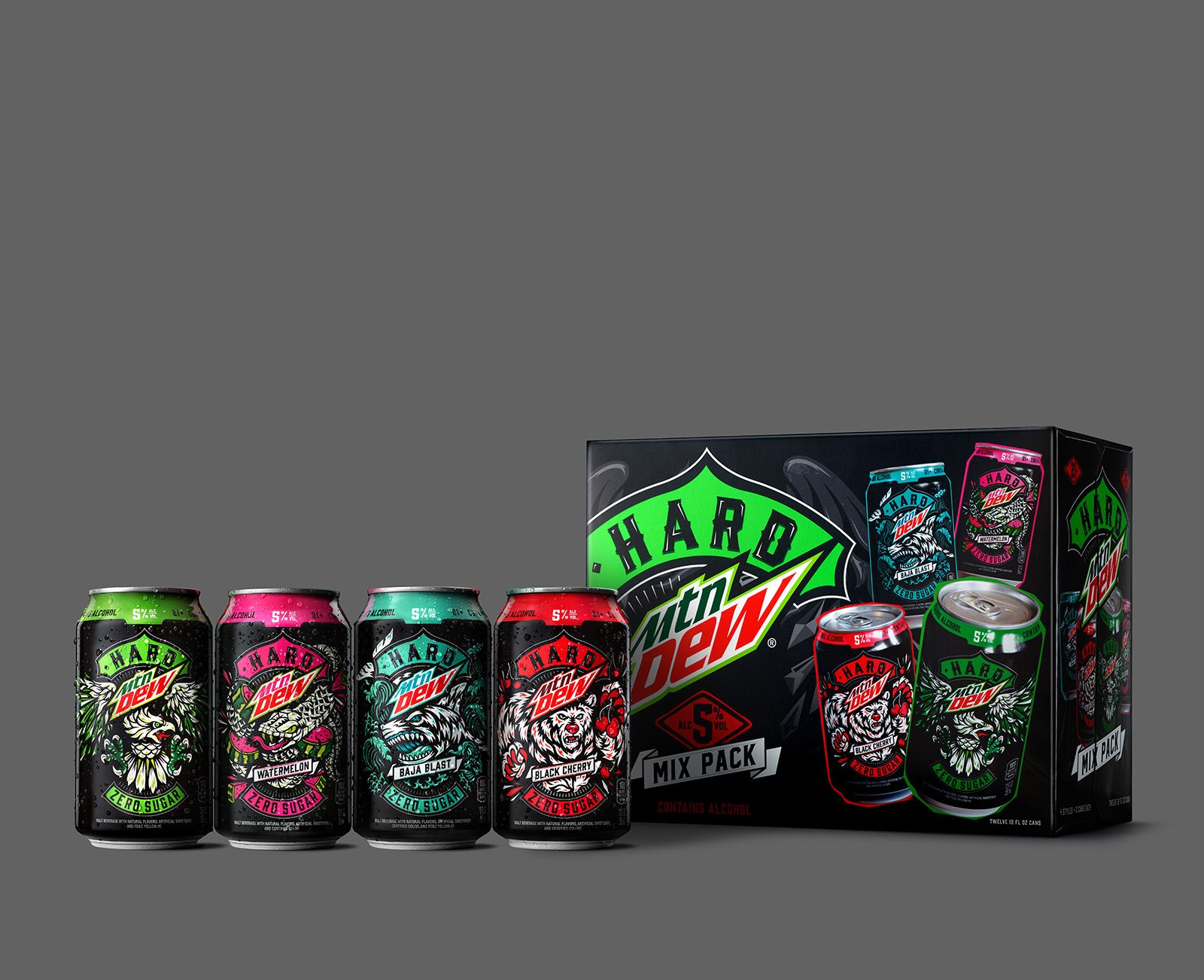 Here's where you can get boozy Mountain Dew first