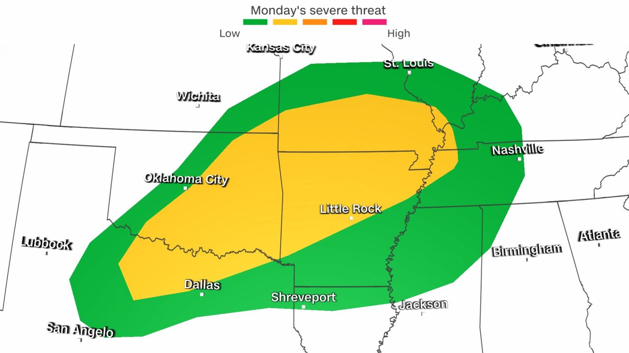weather severe storm outlook monday 02212022