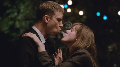 Herbert Nordrum and Renate Reinsve as Eivind and Julie in Joachim Trier's "The Worst Person in the World."