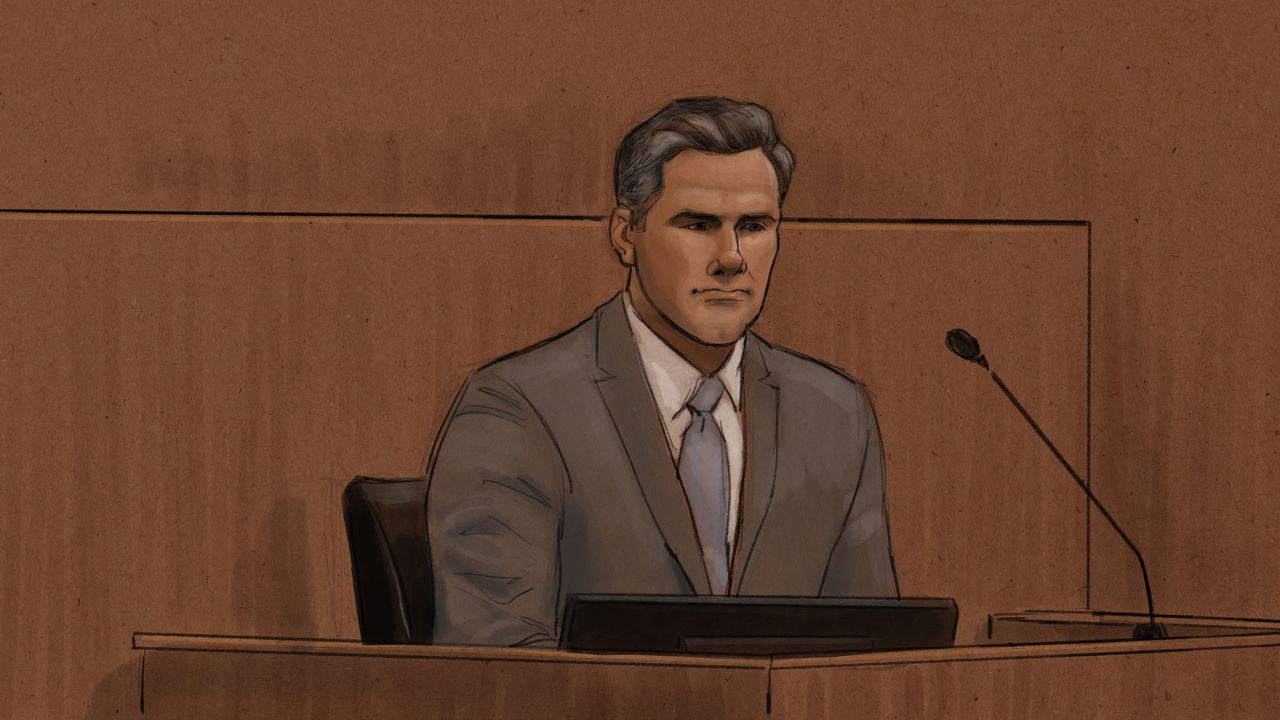 Thomas Lane testifies in his own defense Monday.
