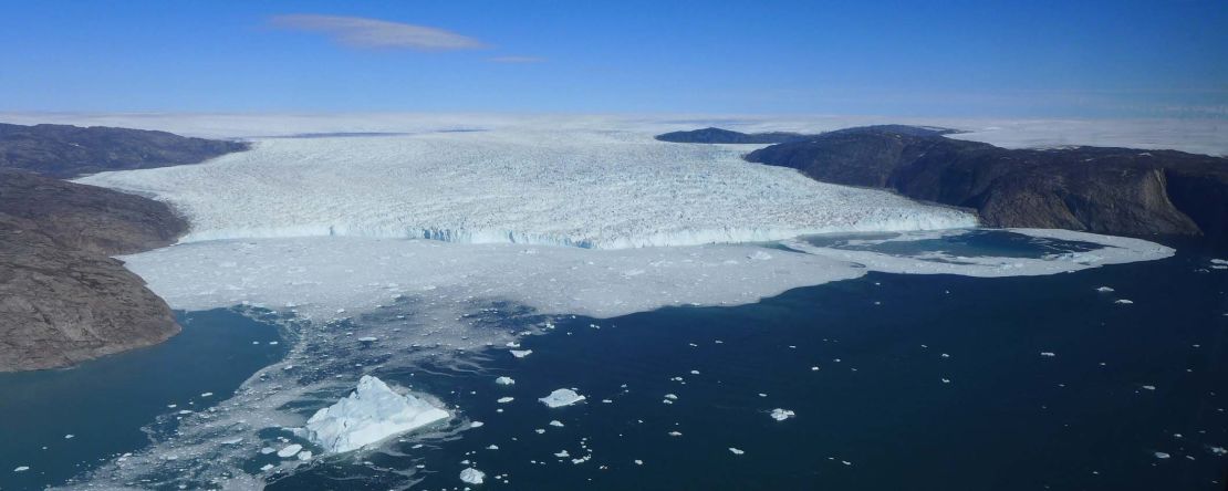 "Unprecedented" rates of melting have been observed at the bottom of the ice sheet.