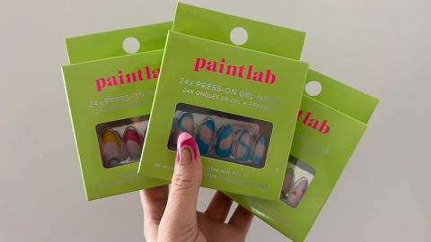 PaintLab Press-On Gel Nail Manicure Set