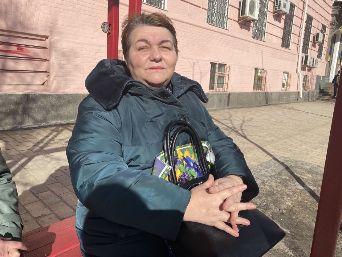 Olga Shevel said the events of recent days have been making her anxious. 
