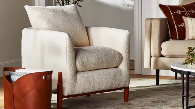 elroy accent chair sherpa