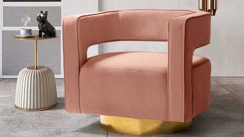 Wayfair pink accent online chair