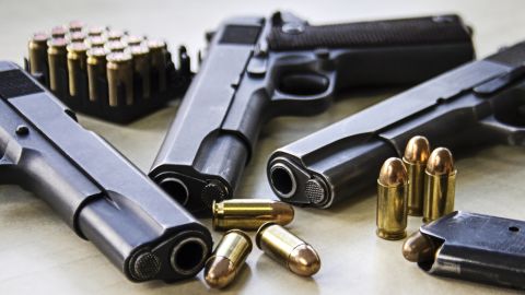 The study found that suicides accounted for most of the deaths by firearms.
