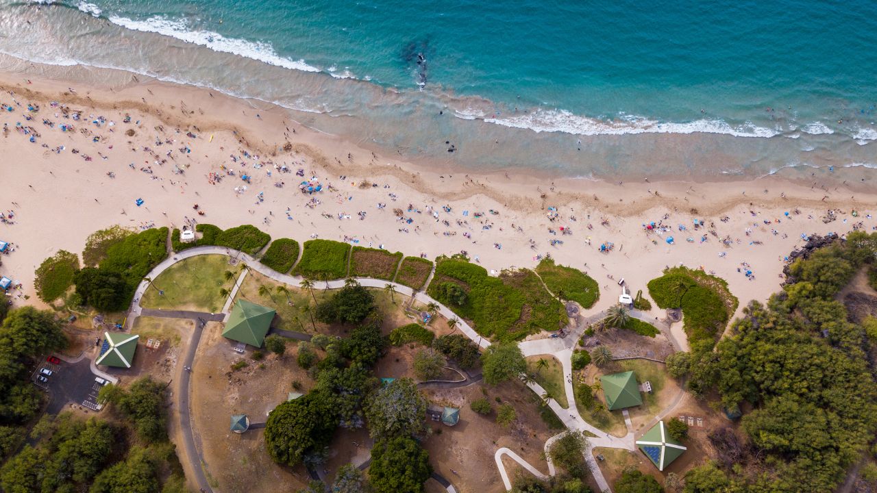 Hawaii's Hapuna Beach has been named the best US beach. 