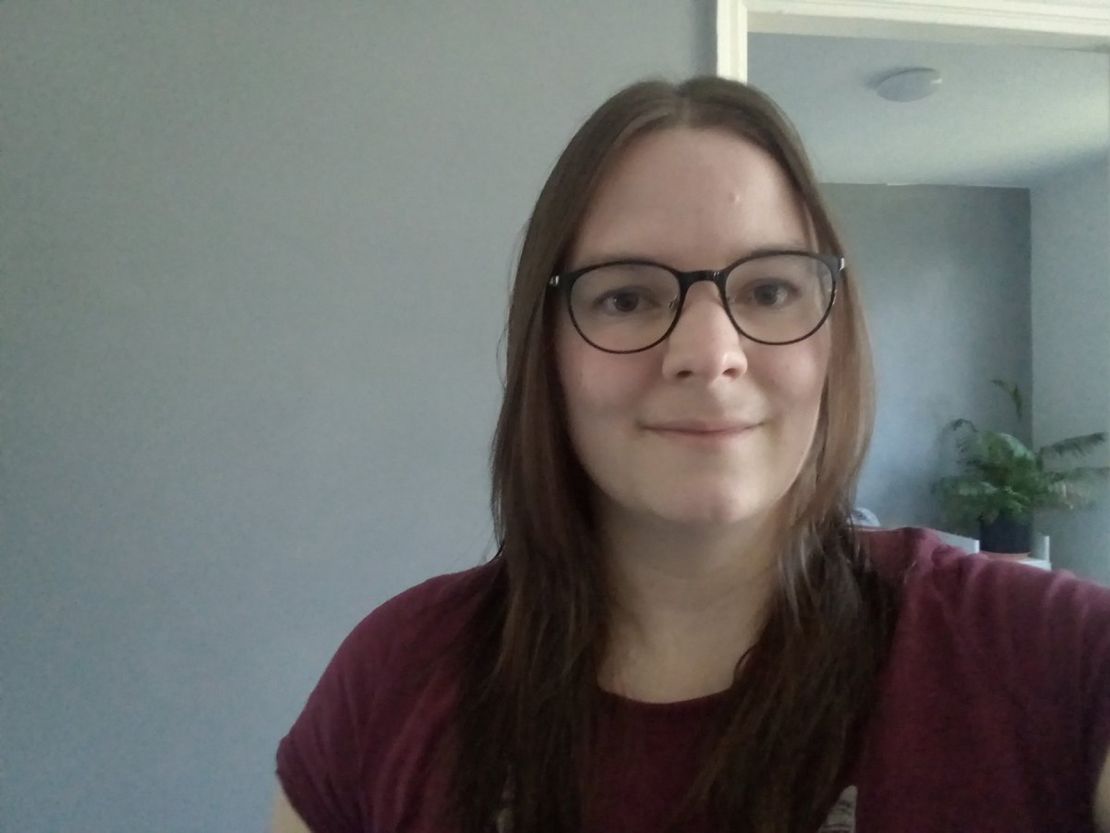 Laura van Loo from the Netherlands has only left the house for doctors' appointments since the start of the pandemic.