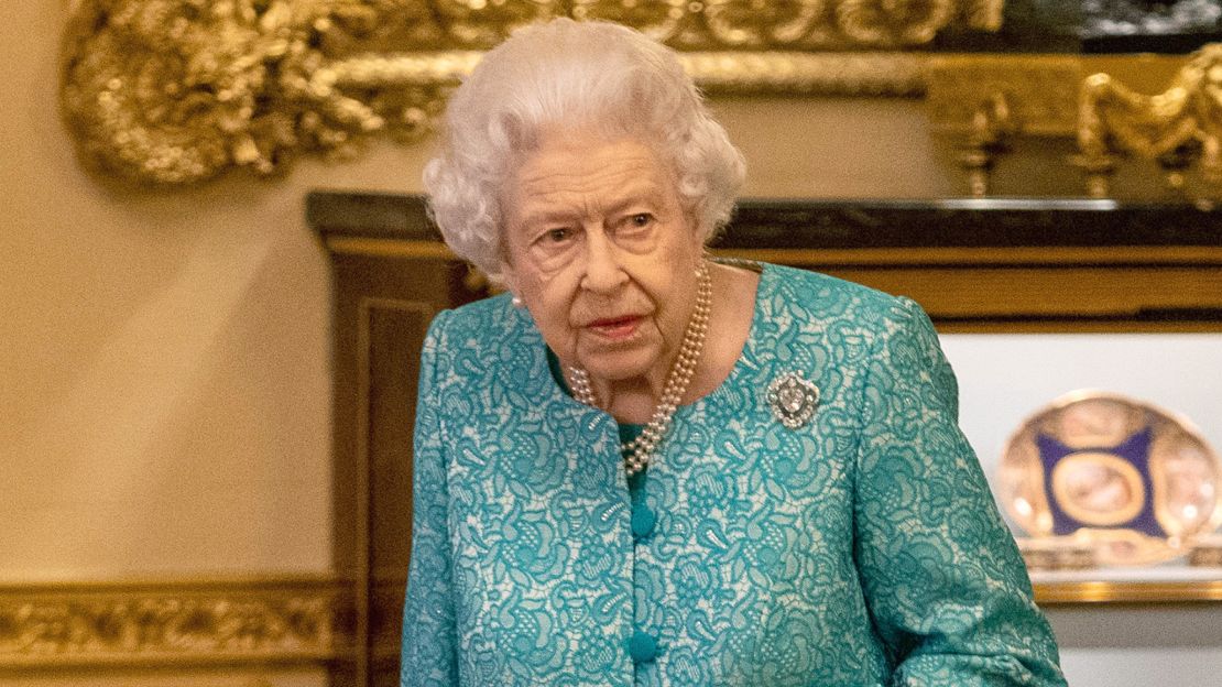 The Queen at a reception in Windsor in 2021