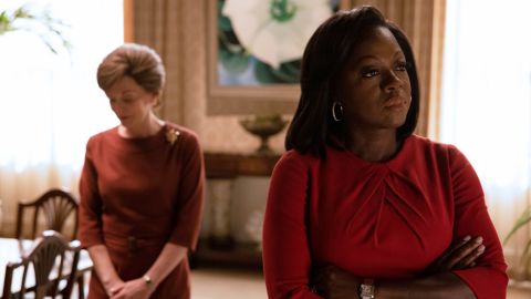 Viola Davis as Michelle Obama in "The First Lady." 