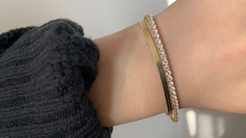 BaubleBar Gia 14k Gold Bracelet