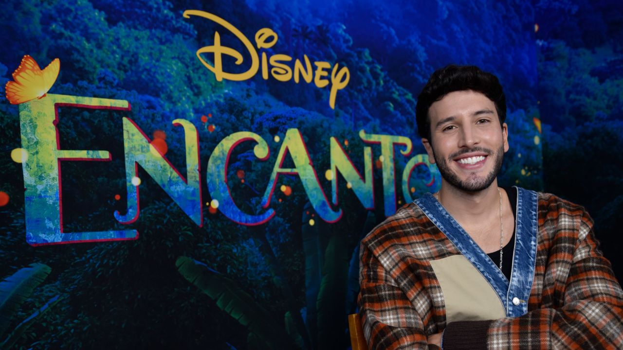 Sebastian Yatra, seen here at the premiere of Walt Disney Animation Studios' 'Encanto' on November 22, 2021 in Bogota, Colombia, opened up to CNN en Español's Zona Pop about the film's success and his upcoming tour. 
