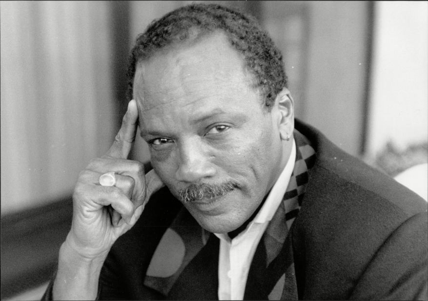 Quincy Jones was named Entertainer of the Year in 1996. The music producer has won 28 Grammys over the course of his career and was inducted into the Rock & Roll Hall of Fame in 2013. 
