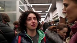 ukraine subway shelter interview