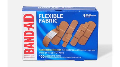 Band-Aid Flexible Fabric Adhesive Bandages, Assorted Sizes