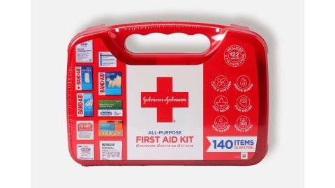 Johnson & Johnson Red Cross All Purpose First Aid Kit