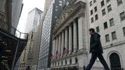 The New York Stock Exchange is seen in New York, Thursday, Feb. 24, 2022. U.S.