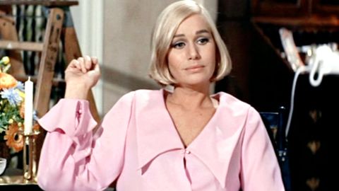 Oscar-nominated actress Sally Kellerman is seen here in the 1969 film "The April Fools."
