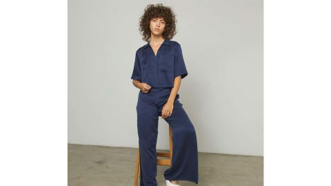 Lunya Washable Silk High-Rise Pant Set