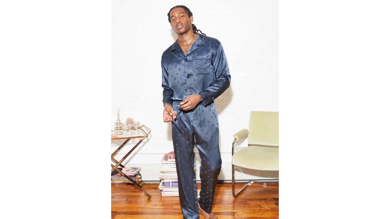 Mens discount silk pjs