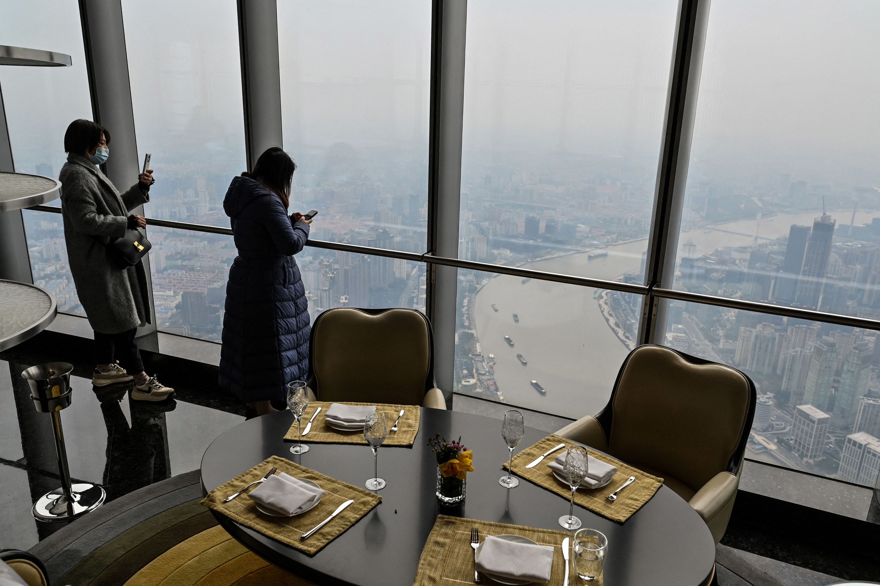 356 The Top Of The Tower Restaurant Stock Photos, High-Res