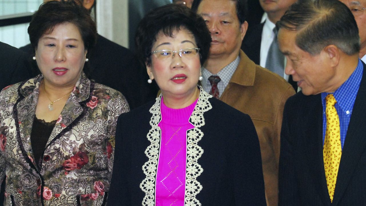 Annette Lu in 2007, in Taipei, Taiwan.