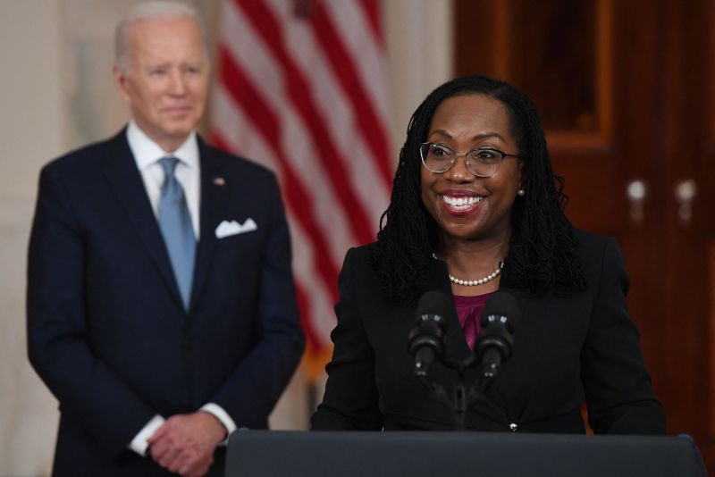 Ketanji Brown Jackson nominated as first Black woman to sit on Supreme Court CNN Politics