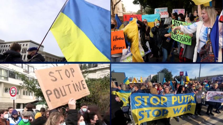 screengrab global protests russia ukraine