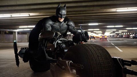 Christian Bale in "The Dark Knight Rises" (2012).