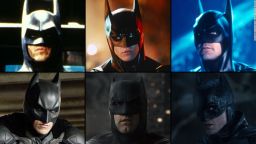 RESTRICTED Batman Keaton Kilmer Clooney Bale Affleck Pattinson SPLIT