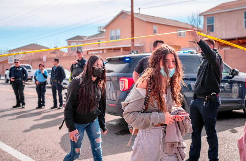 Police Arrest 14-year-old In Connection With Fatal Shooting Near Albuquerque High School | CNN