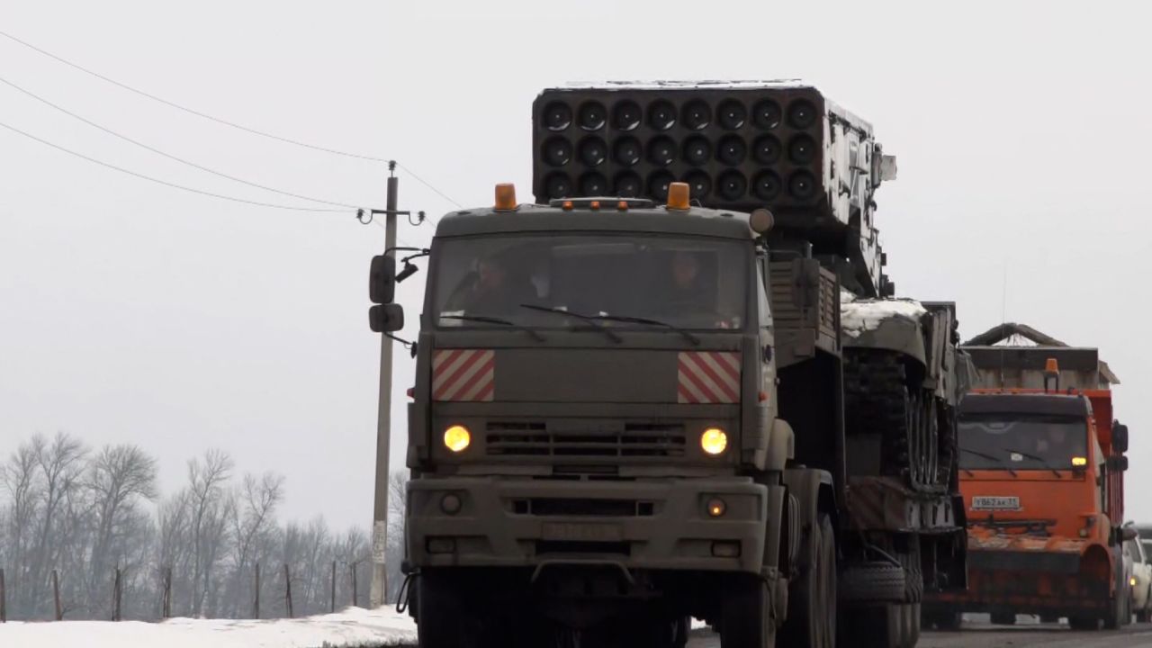 Russia TOS-1 heavy flamethrower