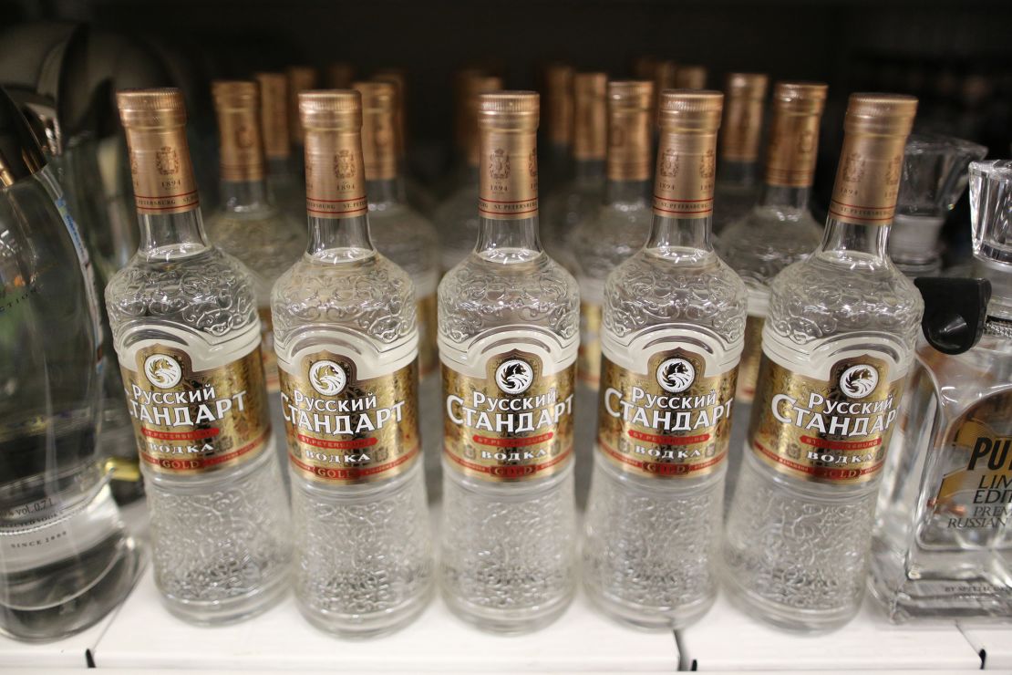 Russian Standard is one of the few vodka brands that is actually Russian.