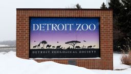 Detroit Zoo entrance FILE RESTRICTED