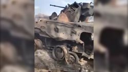 Russian burned vehicles blurred vpx
