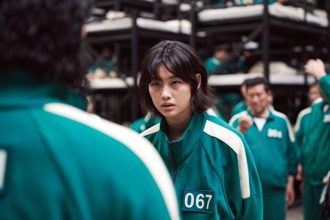 <strong>Outstanding Performance by a Female Actor in a Drama Series:</strong> Jung Ho-yeon, "Squid Game"
