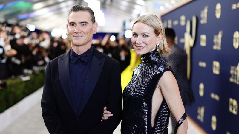 Billy Crudup and Naomi Watts make their red carpet debut at the SAG ...