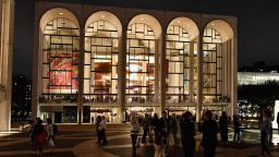 View of the Metropolitan Opera at Lincoln Center for the Performing Arts on October 5, 2018 in New York City. 