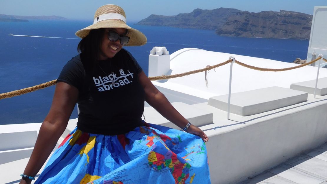 "There are few places abroad that I have avoided due to racism," says Nicole Brewer.