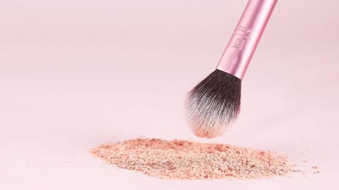 Real technical makeup setting brush