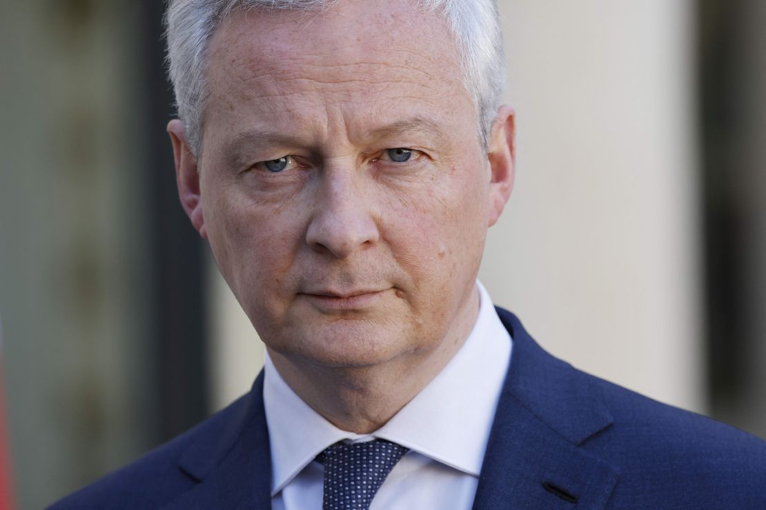 France's Economy Minister Bruno Le Maire in Paris on February 28.
