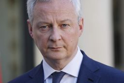 France's Economy Minister Bruno Le Maire in Paris on February 28.