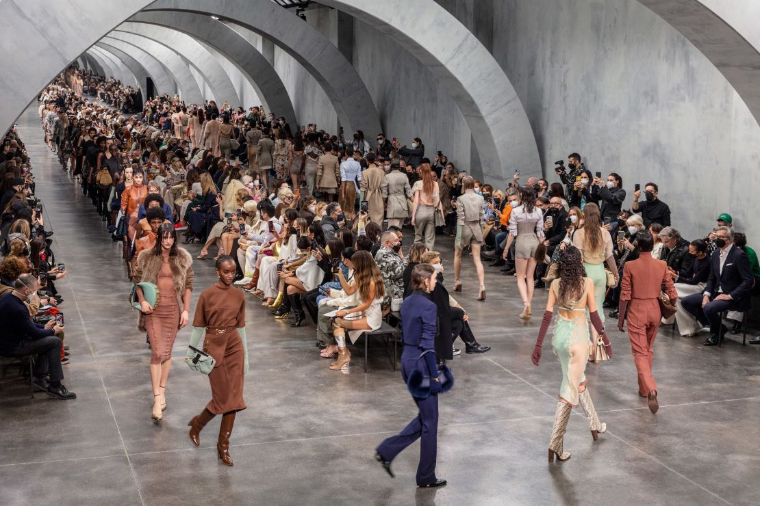 Fendi opened Milan Fashion Week.