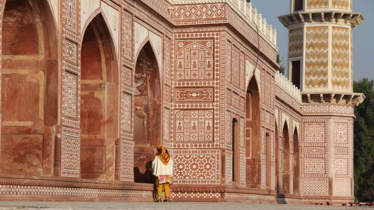 The Tomb of Jahangir in Pakistan is another spot on this year's list, with the World Monuments Fund noting the site requires restoration.