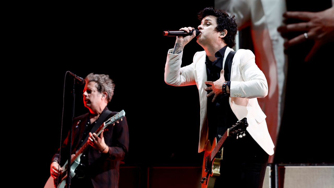 Green Day, performing here in 2021, has canceled plans to perform in Moscow in May.