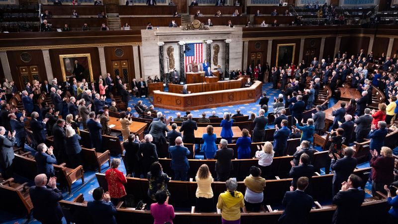 Congress shows bipartisan sartorial support for Ukraine at State of the Union address