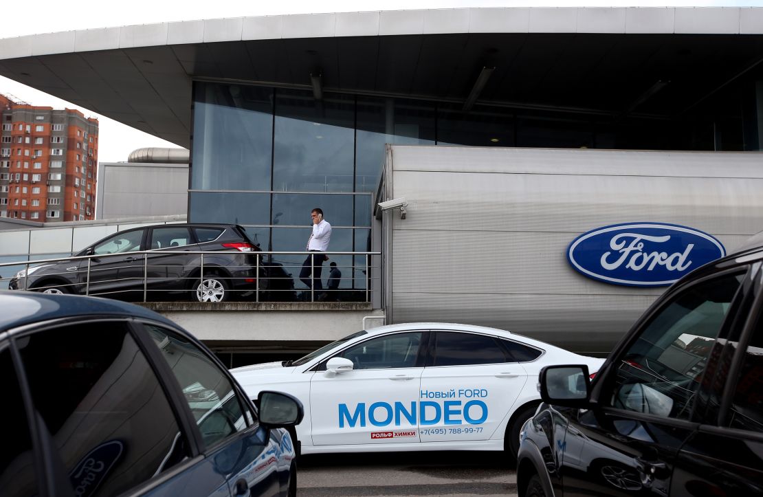 A Ford dealership and service center. 